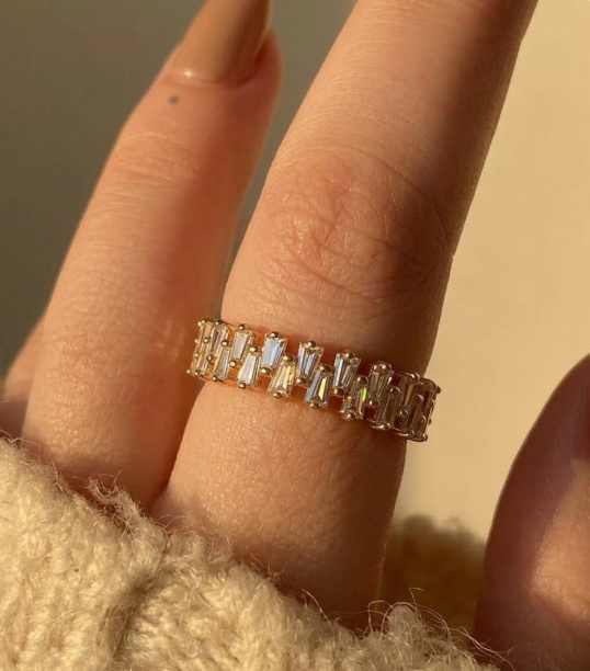 Baguette Eternity AD Ring