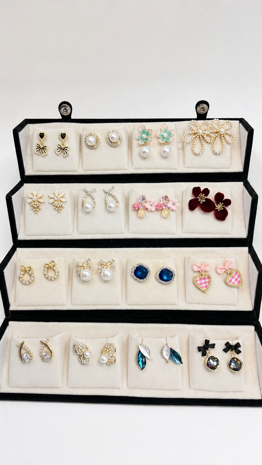 16 pair Earring Box with Earring