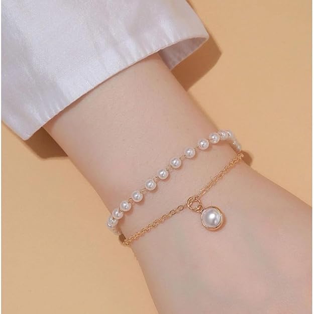 Pearl Chain Bracelet