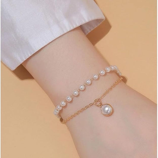 Pearl Chain Bracelet