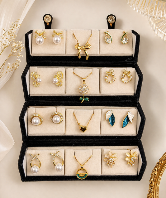 12 Pair -Earring & Necklace