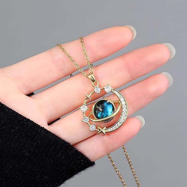 Moon Galaxy pendant