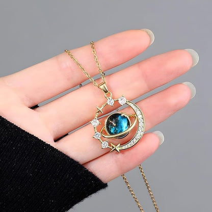 Moon Galaxy pendant