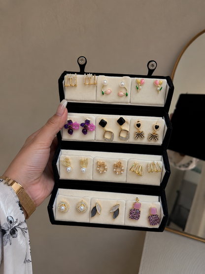12 pair korean studd
