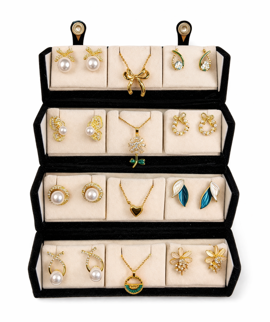 12 Pair -Earring & Necklace