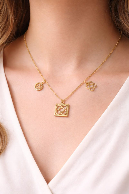 Flower Charm Chain