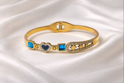 Heart Beads Kada Bracelet