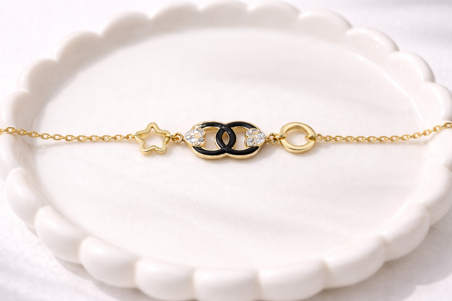 Black & Gold Bracelet