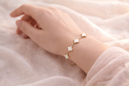 White Clover Bracelet