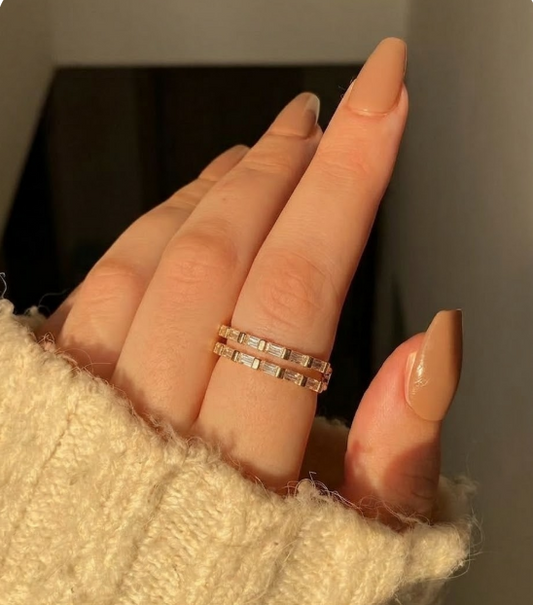 Dainty Double Band Ring