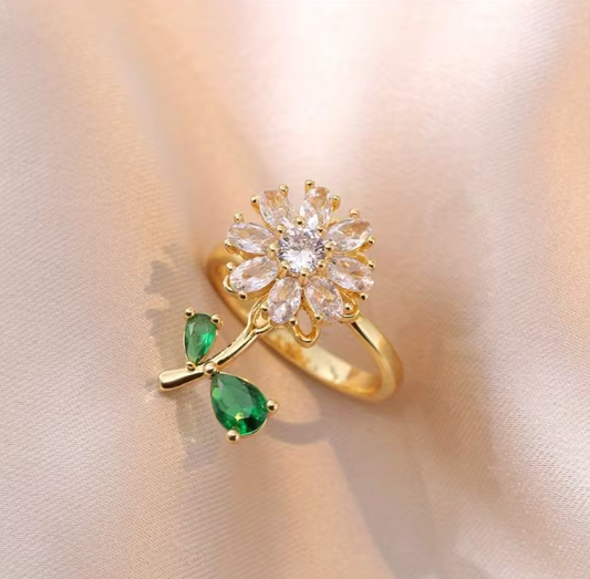 Flip Sunflower Ring