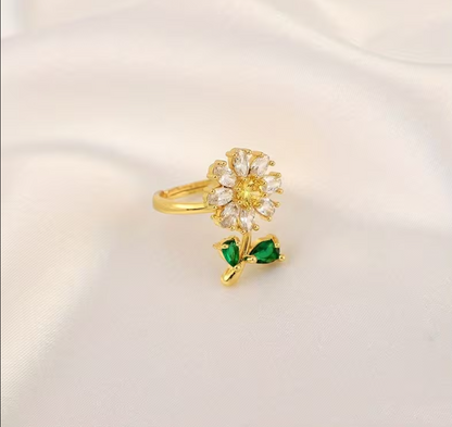 Flip Sunflower Ring